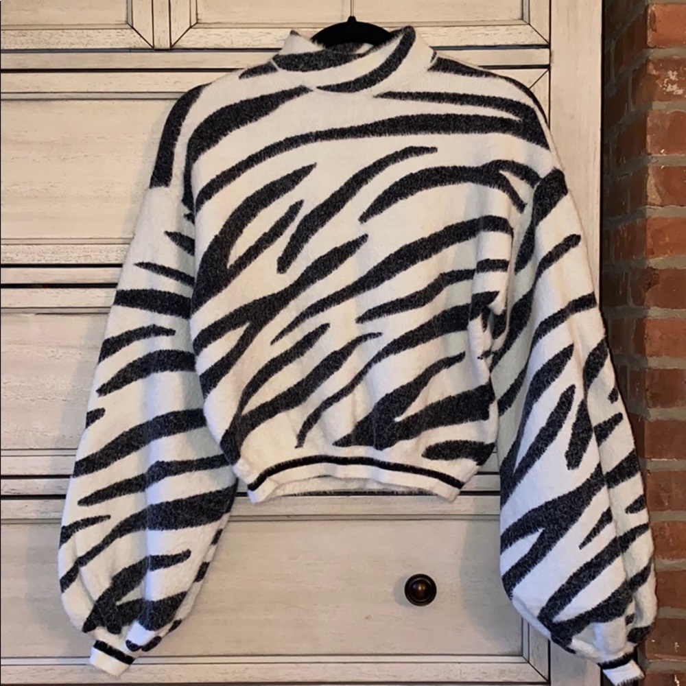 Slightly cropped sweater